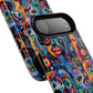 Psychedelic Visions Tough iPhone Magnetic Case - Unique Art iPhone Cover