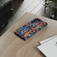 Psychedelic Visions Phone Case with Card Holder - Colorful and Stylish Design for Creatives