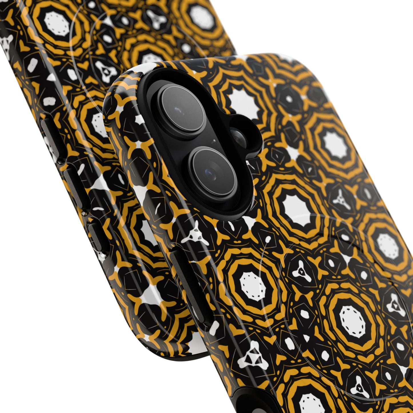 Stylish Tough Magnetic Phone Case, Unique Pattern Phone Cover, Durable Magnetic Case, Trendy Tech Accessories, Gift for Phone Lovers