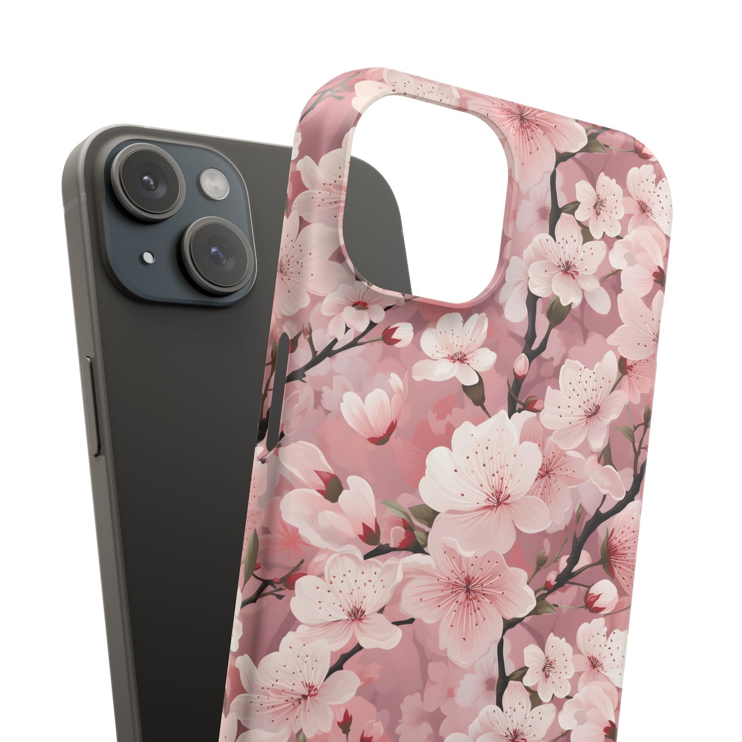 Cherry Blossom Slim Phone Cases for iPhone and Samsung