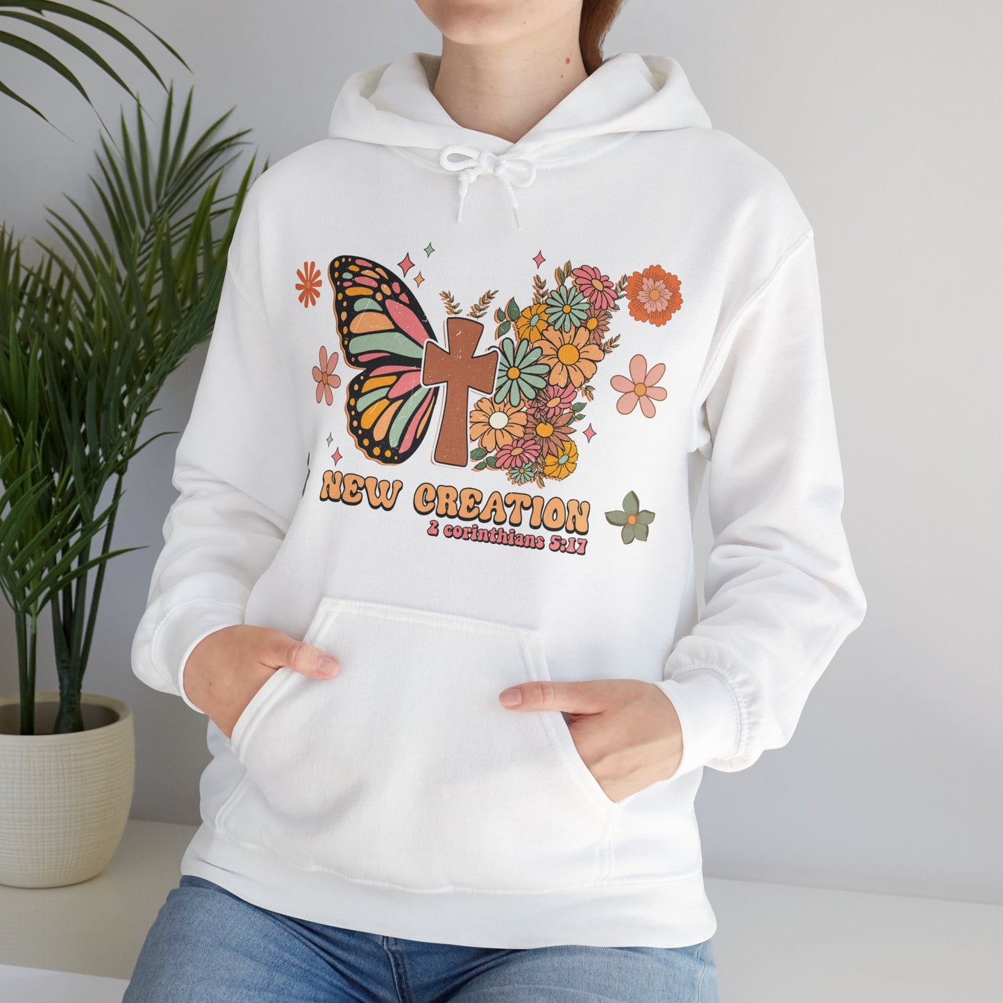 New Creation Unisex Hoodie Sweatshirt