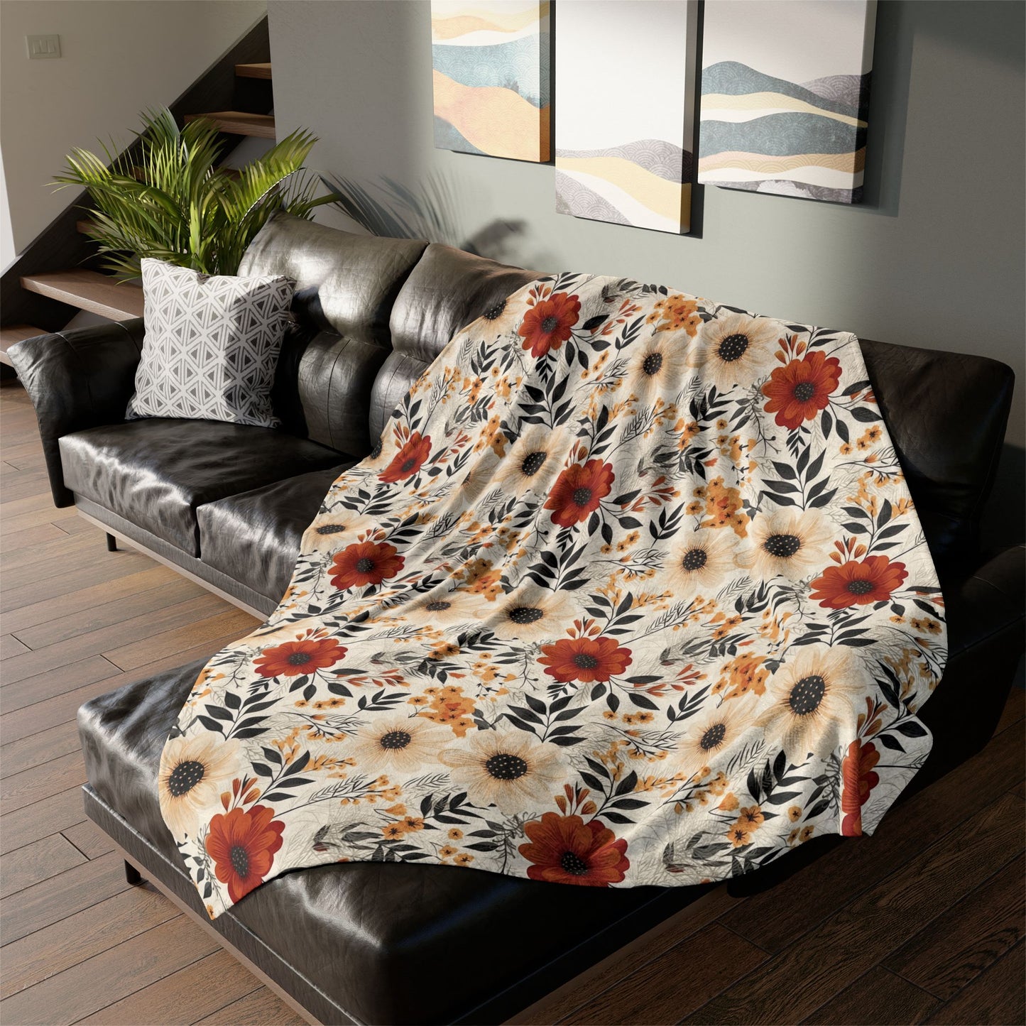 Boho Chic Soft Minky Blanket