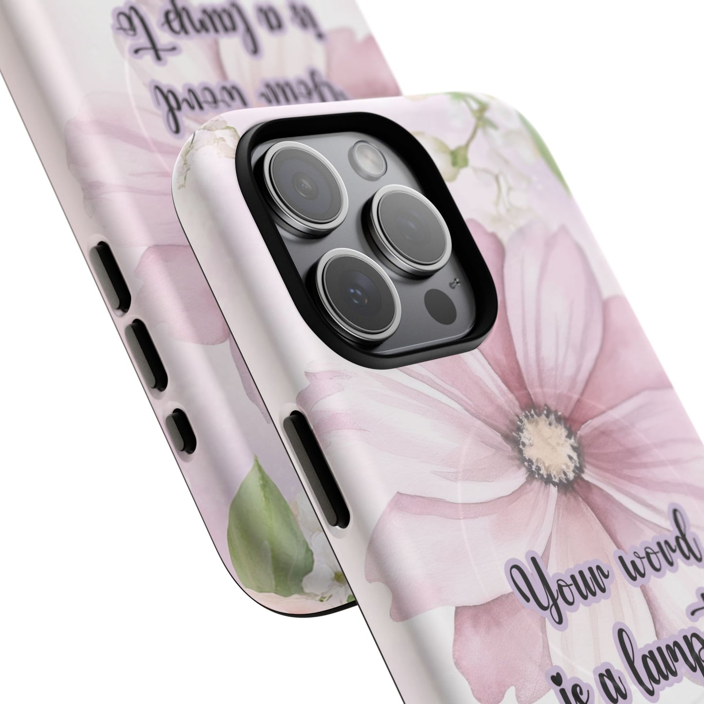 Your Word is a Lamp to My Feet Psalm 119:105 | Inspirational Gift, Tough iPhone Magnetic Case | Scripture, Bible Verse, MagSafe® iPhone® Tough Case, iPhone 14, iPhone 15, iPhone 16, Pro, Pro Max, Plus