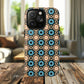 Sahara Star Mosaic Colorful Geometric iPhone Cases, Tough Magnetic iPhone Cases, Vibrant Design iPhone Cover, Durable iPhone Protection, Stylish Tech Accessories.