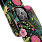 Personalized Floral Fantasy Tough Magnetic iPhone Cases- a Gift for Gardeners, Mother's Day, Birthday Gift, Anniversary Gift, Presents