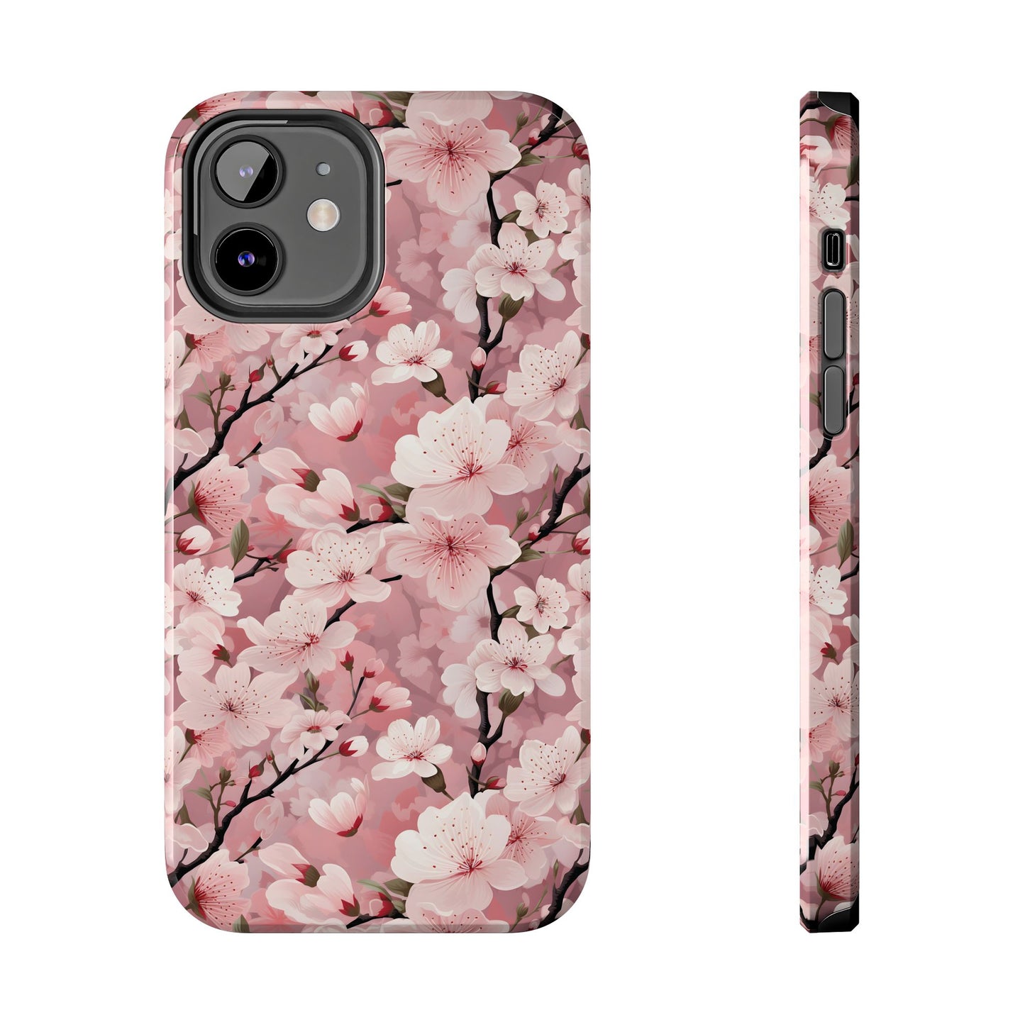 Cherry Blossom iPhone and Samsung Tough Phone Cases