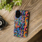 Psychedelic Visions Colorful Art iPhone Case - Tough Cases with Vibrant Abstract Design