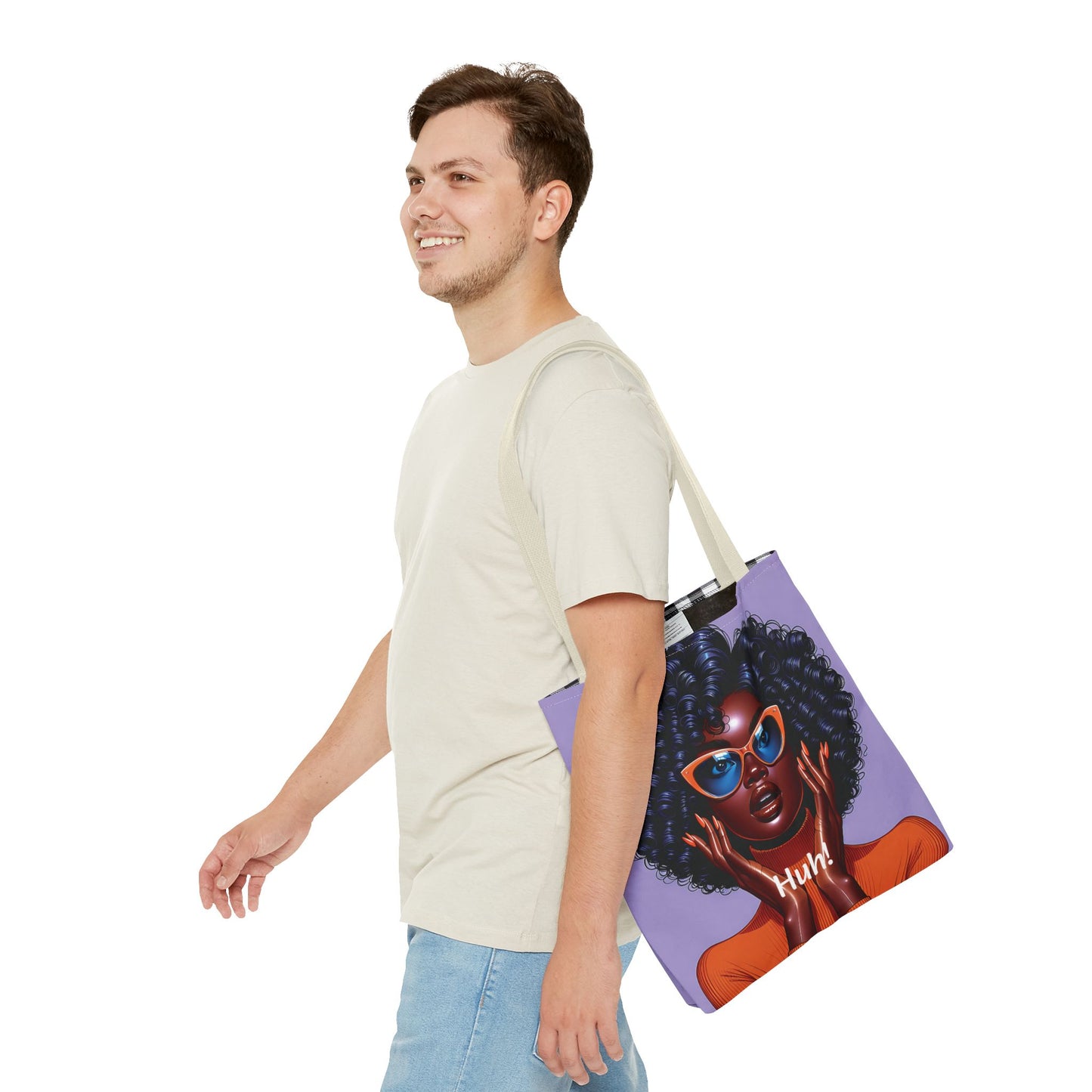 Afro Luxe Glow Tote Bag