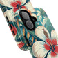 Tropical Hibiscus MagSafe® iPhone® Tough Case - Stylish Phone Protection Gift for Nature Lovers, Vibrant, Summer Vibes.
