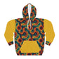 Rainbow Swirl Tie and Dye Unisex Pullover Hoodie (AOP)