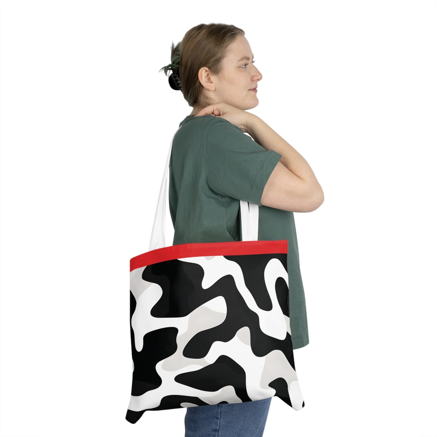 Urban Camo Shoulder Tote Bag - Colorful Everyday Accessory