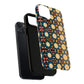 Celestial Spice Tiling Colorful Tough Magnetic iPhone Case, Unique iPhone Cover, Artistic Mobile Shell, Durable Design Accessory, Trendy Gift Idea, MagSafe® iPhone Case.