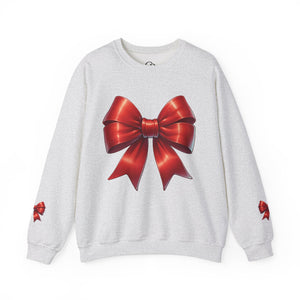 Bow Charm Valentines Unisex Gildan Heavy Blend™ Crewneck Sweatshirt