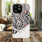 InkWhirl Fusion Stylish Tough Magnetic iPhone Case,  Unique Design, Gift for Him/Her, Trendy Accessory, Artist Collaboration, Durable Protection,Magsafe iPhone case