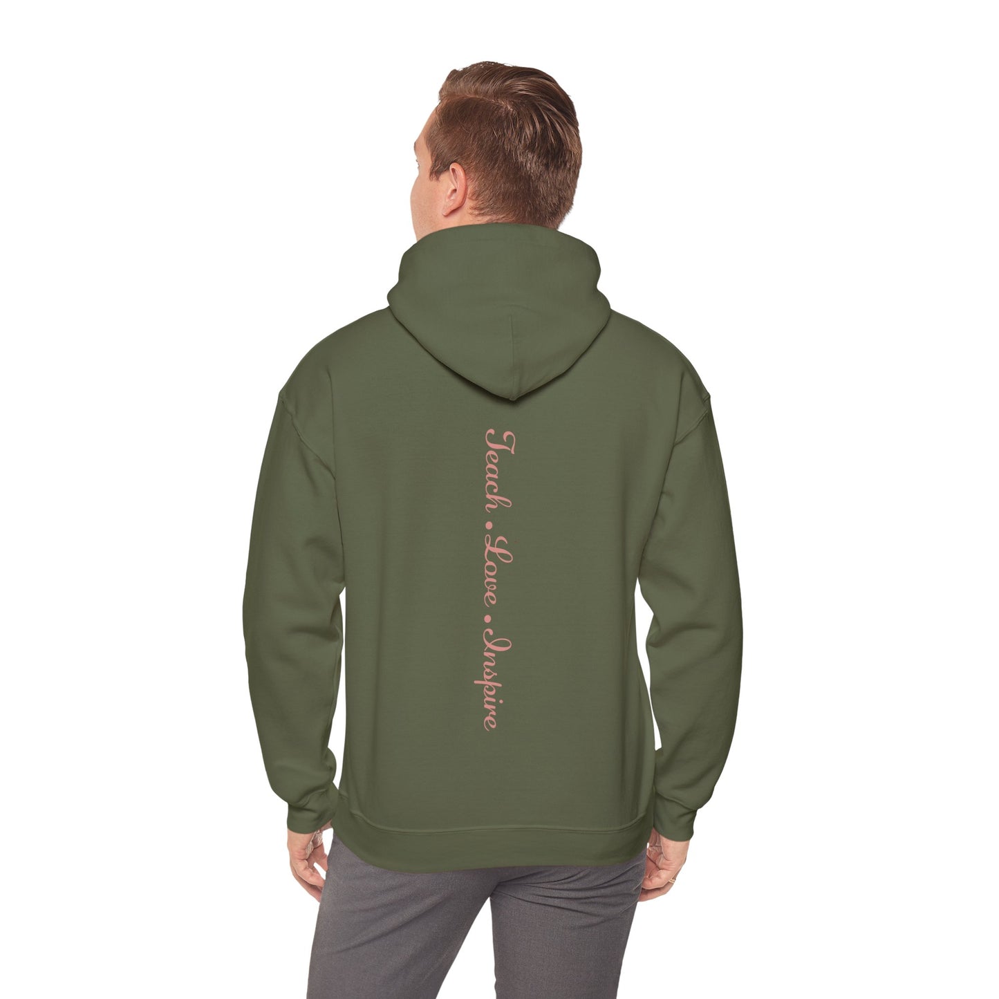 Teachers are Heros Unisex Heavy Blend™ Hooded Sweatshirt