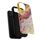 Colorful Red Marble iPhone Case, Tough Magnetic Cases, Stylish iPhone Protection, Unique Gift for iPhone Lovers, iPhone Accessories