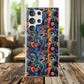 Psychedelic Visions Flexi iPhone and Samsung Case - Colorful Abstract Design.
