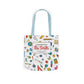Personalized Classroom Couture Composition Book Inspired Canvas Tote Bag with Colorful Straps, Cute School Bag, Eco-Friendly Tote, Back to School Shopping Bag, Teacher Gift Idea