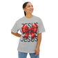 JESUS Charm Unisex Oversized Bella Canvas Boxy Tee