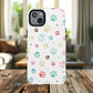 Pet Lover Magnetic iPhone Case - Cute Paw Print Design, Tough Magnetic Cases for Dog and Cat Owners, Gift for Animal Lovers
