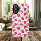 Strawberry Coquette Sweetheart Magnetic iPhone Case, Cute iPhone Cover, Gift for Her, Floral Tech Accessory, Stylish Protection, Mother's Day Gift