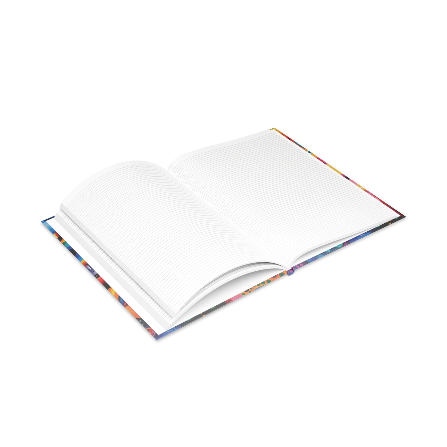 Psychedelic Visions Hardcover Notebook with Puffy Covers