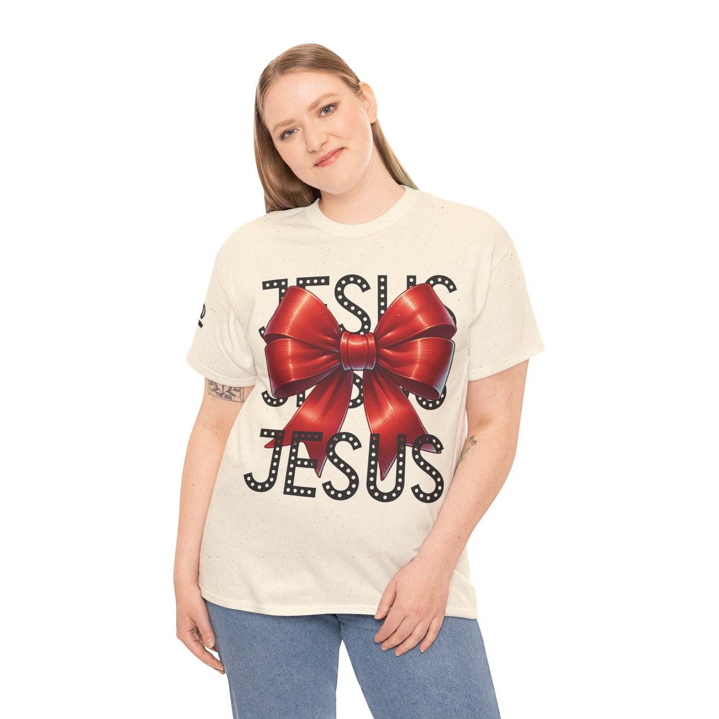 JESUS Unisex Heavy Gildan Cotton Tee