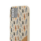 Personalized Whispering Feathers Samsung and iPhone Biodegradable Case, Custom Name Case.