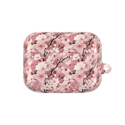 Cherry Blossom AirPod Case - Stylish Floral Design for Music Lovers-Airpods Pro Gen 1 and 2, Gen 1 to 4.