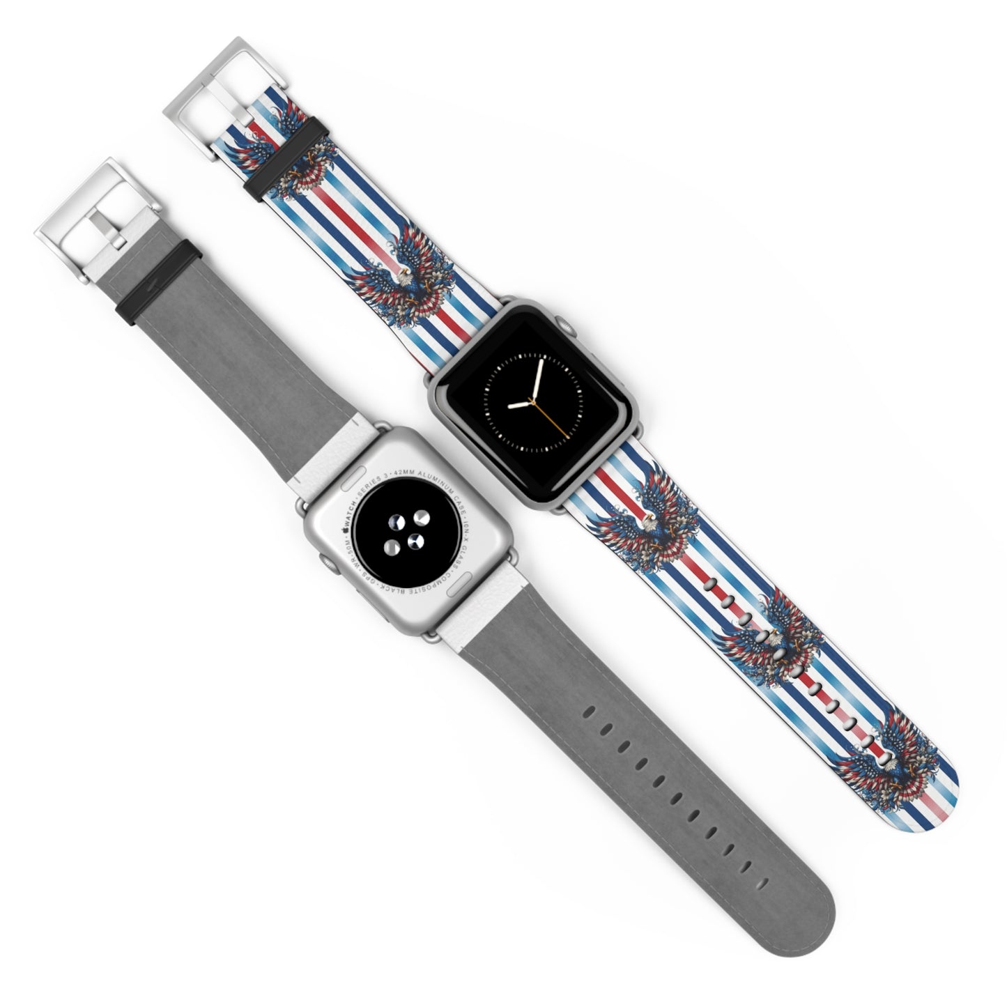 Patriotic Pride Eagle Watch Band - Stylish Accessory for Freedom Lovers.
