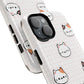 Cute Cat Tough Magnetic Case, iPhone Cover, Cat Lover Gift, Cute Cat Accessories, Pet-Themed iPhone Case