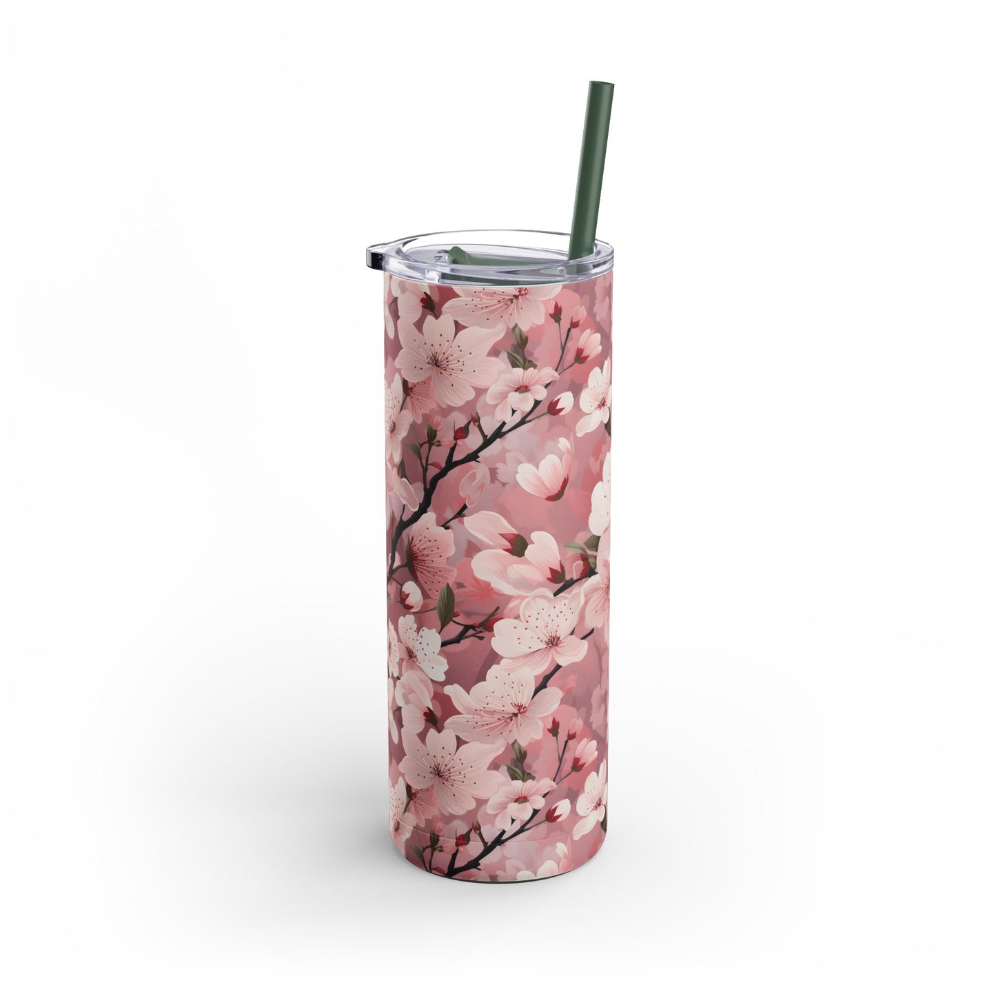 Cherry Blossom 20oz Matte Tumbler - Elegant Drinkware for Floral Lovers
