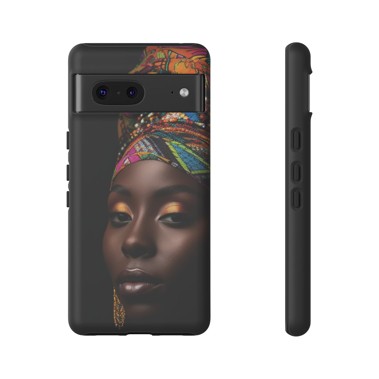 Regal Reflections: African Majesty Google Pixel Cases