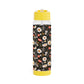 Blossom Elegance: Noir Garden Infuser Water Bottle