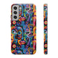 Psychedelic Visions Vibrant Samsung, iPhone and Google Pixel Phone Cases - Colorful Artistic Design