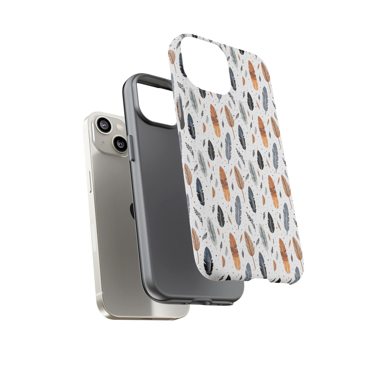 Whispering Feathers iPhone, Samsung and Google Tough Cases