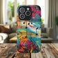 Vibrant Music Note Phone Case, Tough Magnetic Case, Music Lover Gift, Colorful Phone Accessory, Customizable Phone Cover, Unique Gift Idea