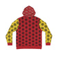 That Ugly Christmas Men's Hoodie with All-Over Print Design - Silky Smooth Polyester Fabric
