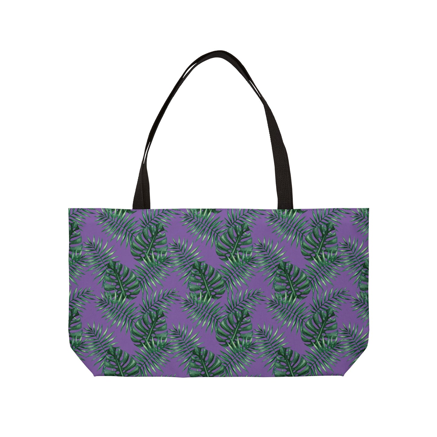 Tropical Bliss Purple Weekender Tote Bag