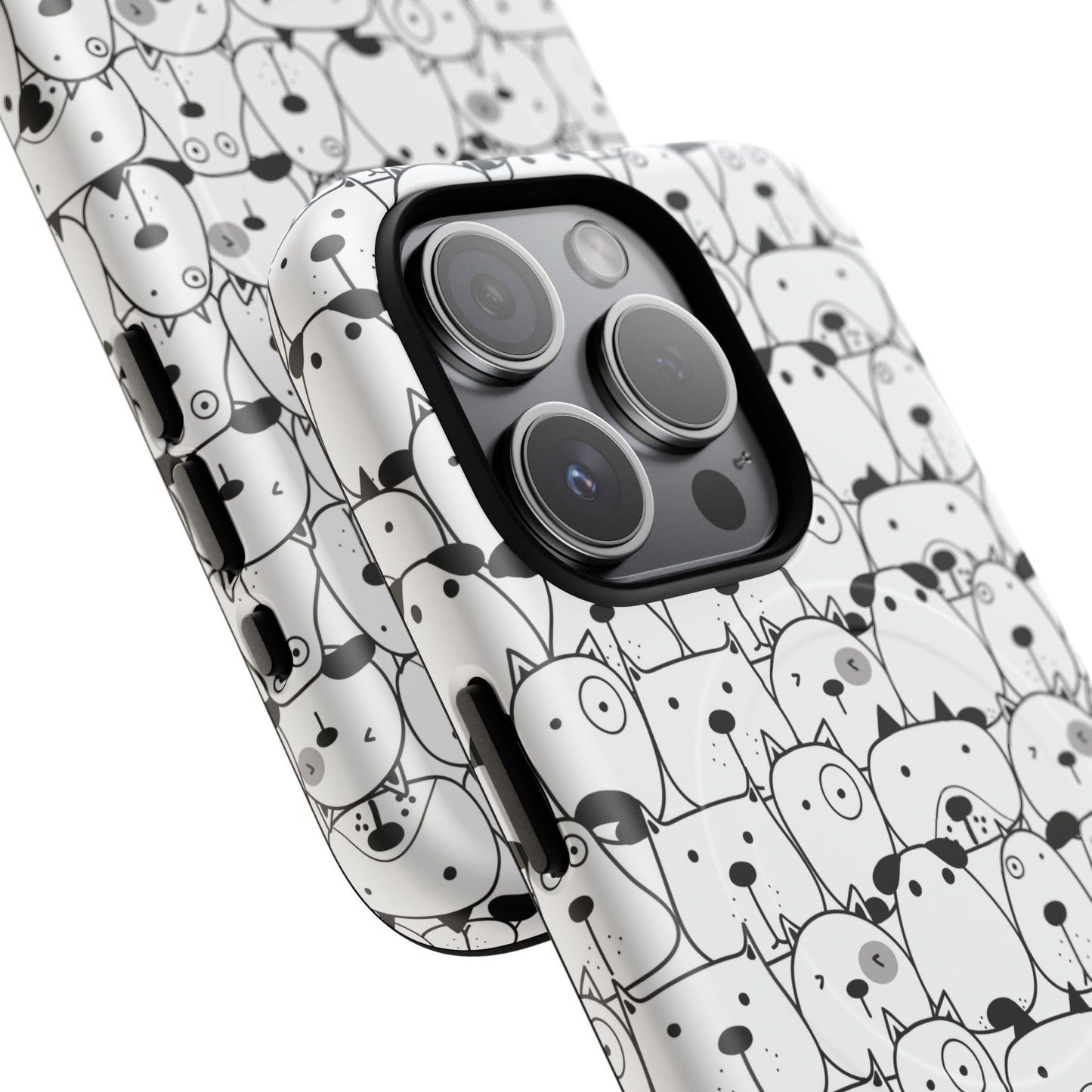 Cute Animal Pattern Phone Case, Tough Magnetic Cases for Pet Lovers, Gifts for Birthday, Holiday, Cute Accessories, Phone Covers
