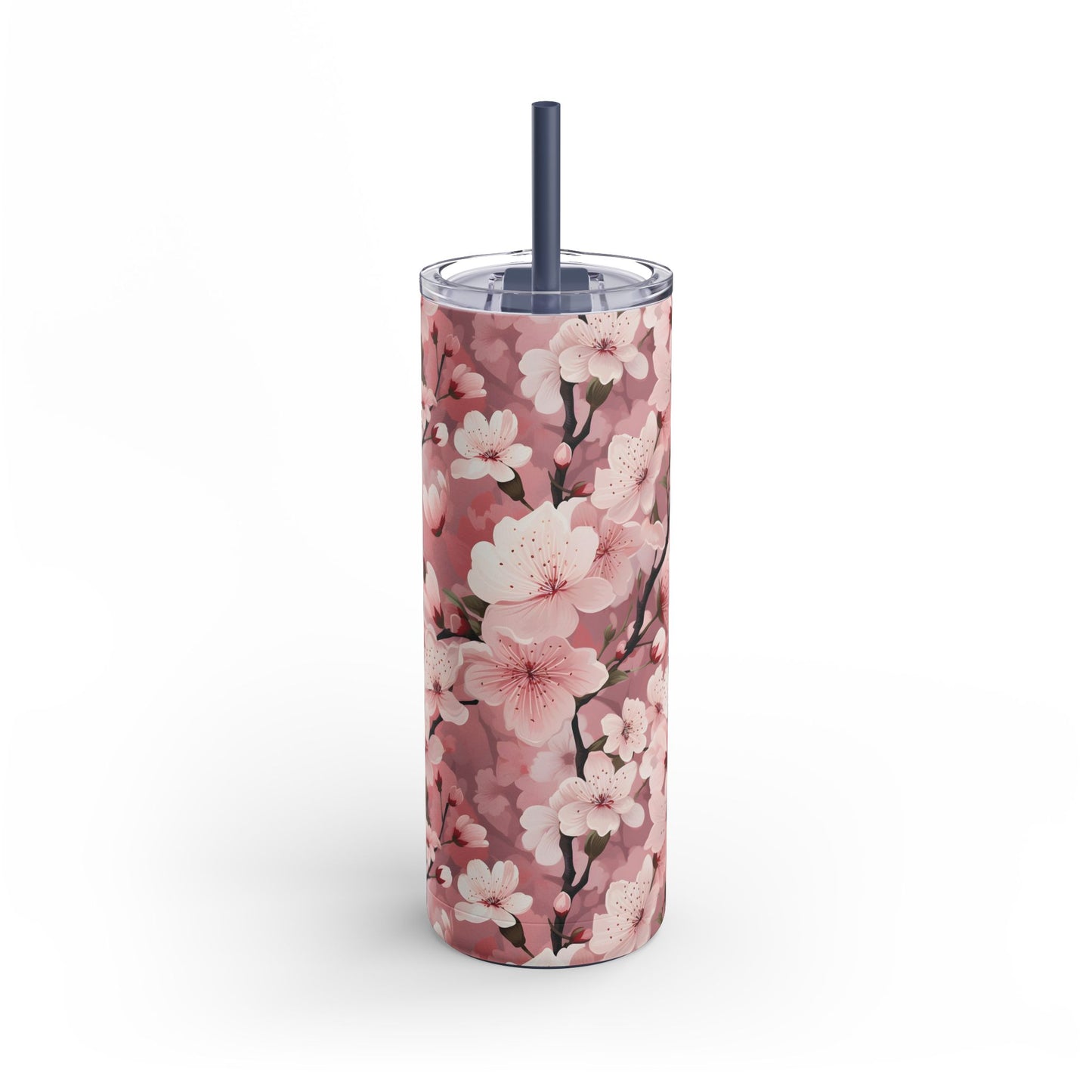 Cherry Blossom 20oz Matte Tumbler - Elegant Drinkware for Floral Lovers