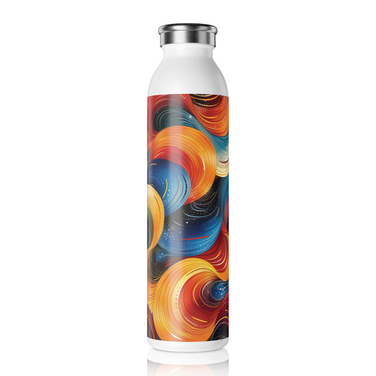 Cosmic Swirl Slim Water Bottle