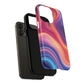 Cosmic Lava Flow Colorful Abstract iPhone Case , Tough Magnetic Protection, Stylish Accessories, Gift for Tech iPhone Lovers, Vibrant Mobile Covers