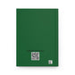 Personalized Kids Green Hardcover Notebook — "This Belongs to [Name]" Cute School Notebook/Back to School