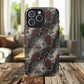 Elegant Floral Tough iPhone Magnetic Cases, iPhone Protection, Unique iPhone Covers, Stylish Mobile Accessories, Gift for Her
