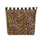 Leopard Luxe Cotton Cosmetic Bag