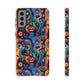 Psychedelic Visions Vibrant Samsung, iPhone and Google Pixel Phone Cases - Colorful Artistic Design