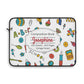 Personalized Classroom Couture Laptop Sleeve with Composition Book Inspired Design, Educational Gift for Teachers, Classroom Organization, Back to School, Unique Teacher Accessory