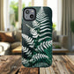 Elegant Fern Design Phone Case, Tough iPhone Cover, Nature Lover Gift, Botanical Phone Protector, Eco-Friendly Accessory