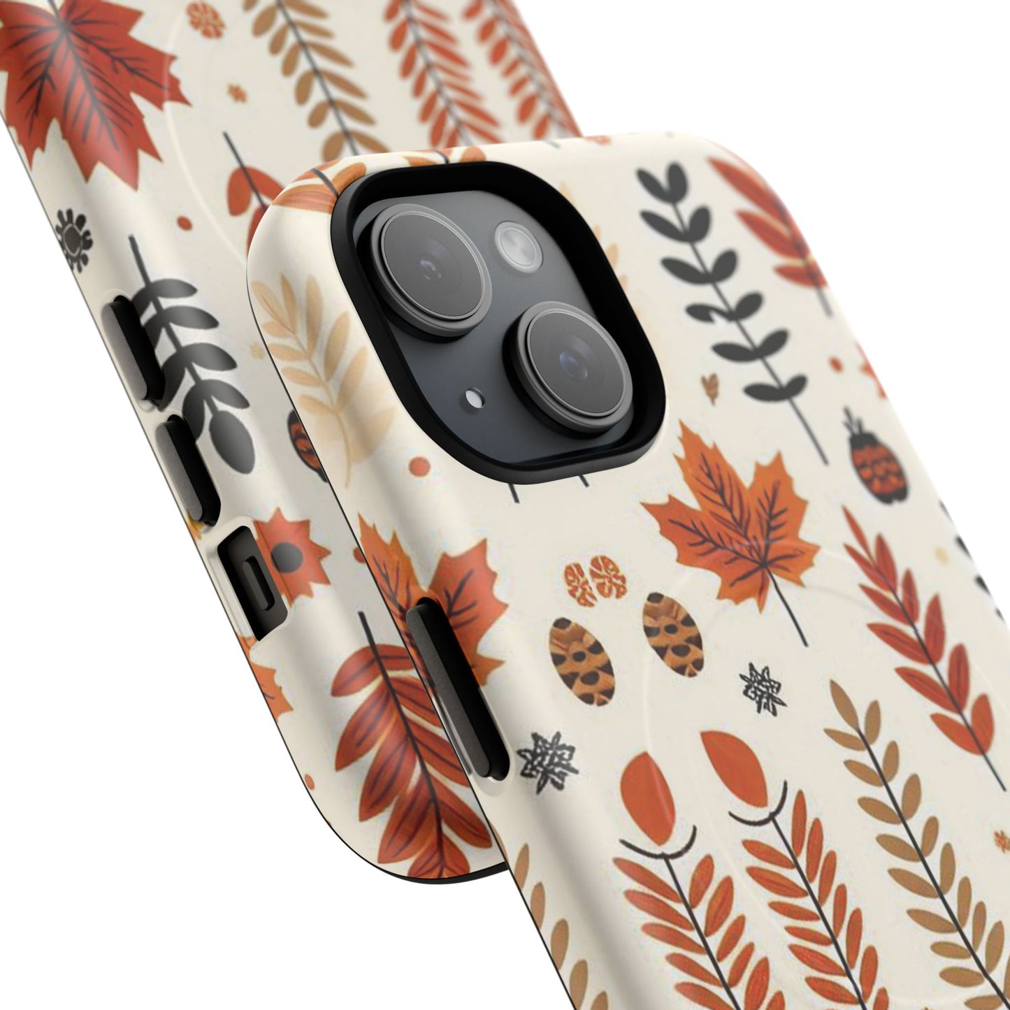 Autumn Whimsy Woods Tough iPhone Magnetic Case, Autumn iPhone Cover, Seasonal iPhone Accessories, Cute Gift for Fall Lovers, Nature-Inspired Design